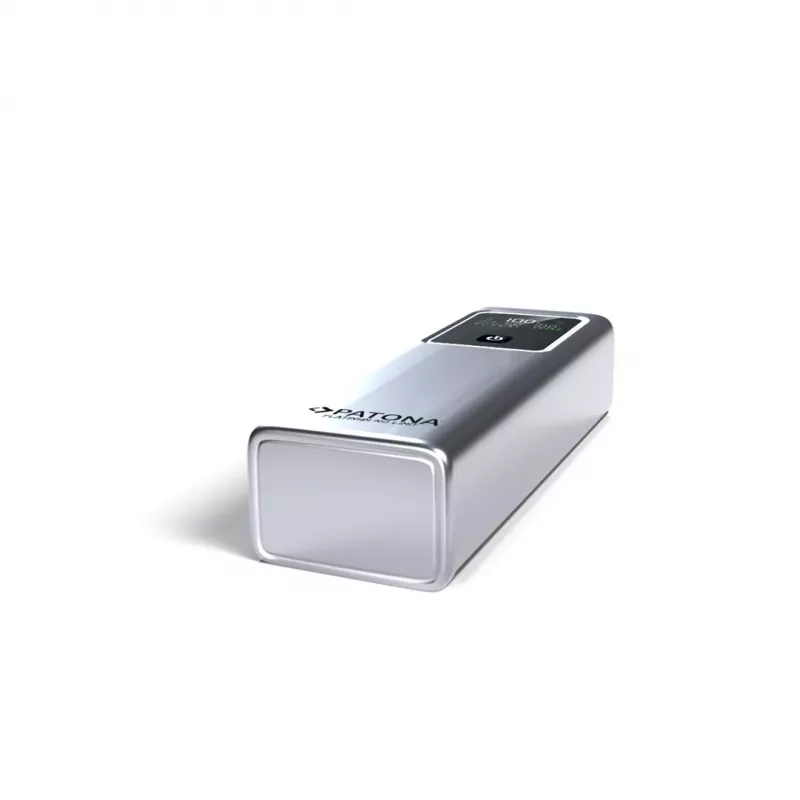 PATONA Platinum Powerbank Luxury One PD100 | 20000mAh | PD 100W | USB-C + USB-A Srebrny, Czarny
