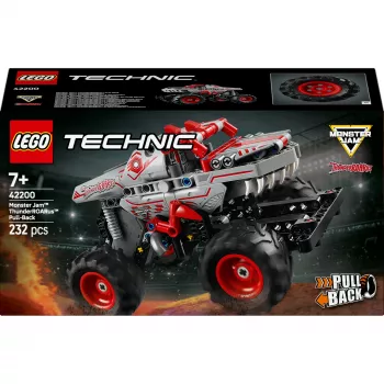 LEGO TECHNIC 42200 Monster Jam™ ThunderROARus™ z napędem pull-back