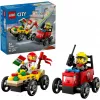 LEGO CITY 60458 Pizza kontra wóz strażacki