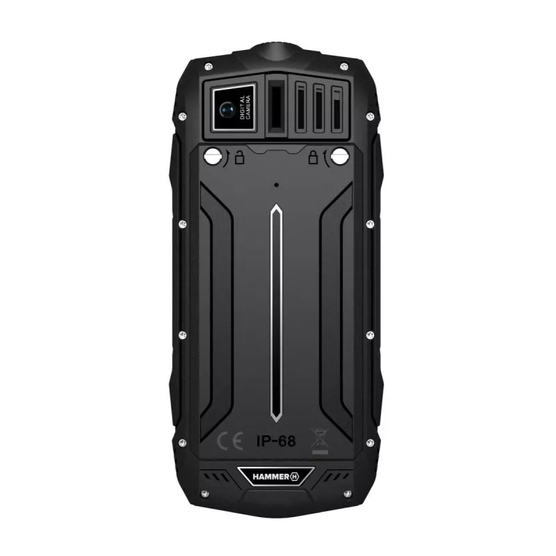 Hammer ROCK LTE | Czarny | 2,4 cala | IPS | 48 MB | 128 MB | Dual SIM | 3G | Rozdzielczość aparatu głównego 2 MP | 3000 mAh