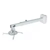 Uchwyt ścienny AVTEK WallMount Next 1200 — stal, biały, teleskopowy, obrót 360°, nachylenie ±42°, maks. obciążenie 20 kg