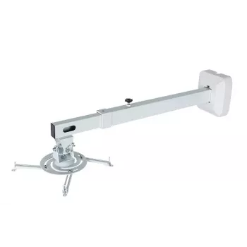 Uchwyt ścienny AVTEK WallMount Next 1200 — stal, biały, teleskopowy, obrót 360°, nachylenie ±42°, maks. obciążenie 20 kg