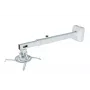 Uchwyt ścienny AVTEK WallMount Next 1200 — stal, biały, teleskopowy, obrót 360°, nachylenie ±42°, maks. obciążenie 20 kg