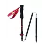 Kijki trekkingowe Viking Kettera Pro Lady — damskie kijki trekkingowe, regulowane, para, czarny/fuksja