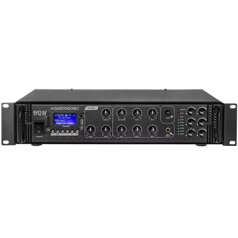 Wzmacniacz radiowy HQM2060BC — FM, MP3, Bluetooth, 60W