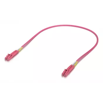 Ubiquiti UACC-OFC-M2-LULU-0.5M-50 - optyczny kabel krosowy LCupc/LCupc, Duplex, Multi-mode 50/125, 0,5m (50szt.) 0,5m, opakowanie 50 sztuk