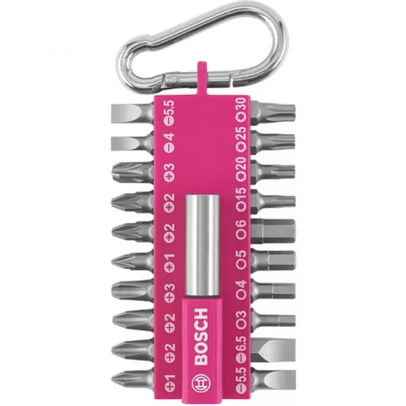 Zestaw wkrętaków Bosch 2607002821 — 21 sztuk: Torx, Phillips, Pozidriv, Hex