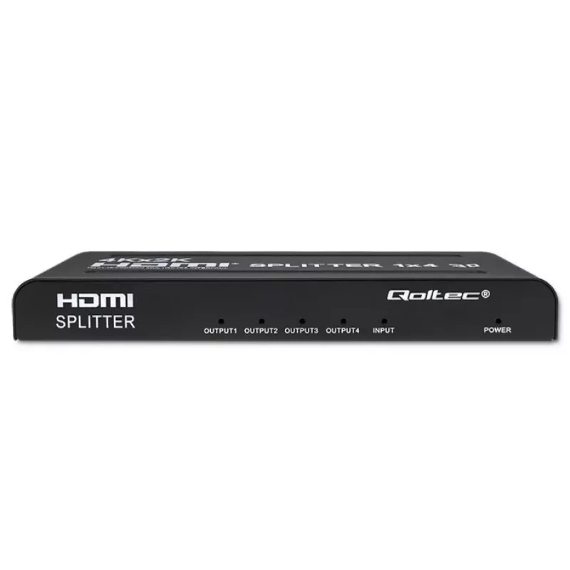 Qoltec 51798 Aktywny rozdzielacz HDMI 4 x HDMI 4K x 2K | 3.4Gb/s