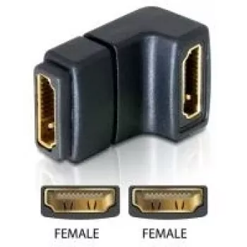Adapter HDMI żeński 90° w dół DeLOCK 65075