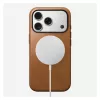 Etui do telefonu Nomad Modern Leather Case pokrowiec na iPhone 17 Pro, 16 cm (6.3 cala), tan, skóra i PC/TPU
