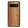 Etui na smartfona man and wood do Samsung Galaxy S10 — cappuccino Czarny, ochronne smukłe etui