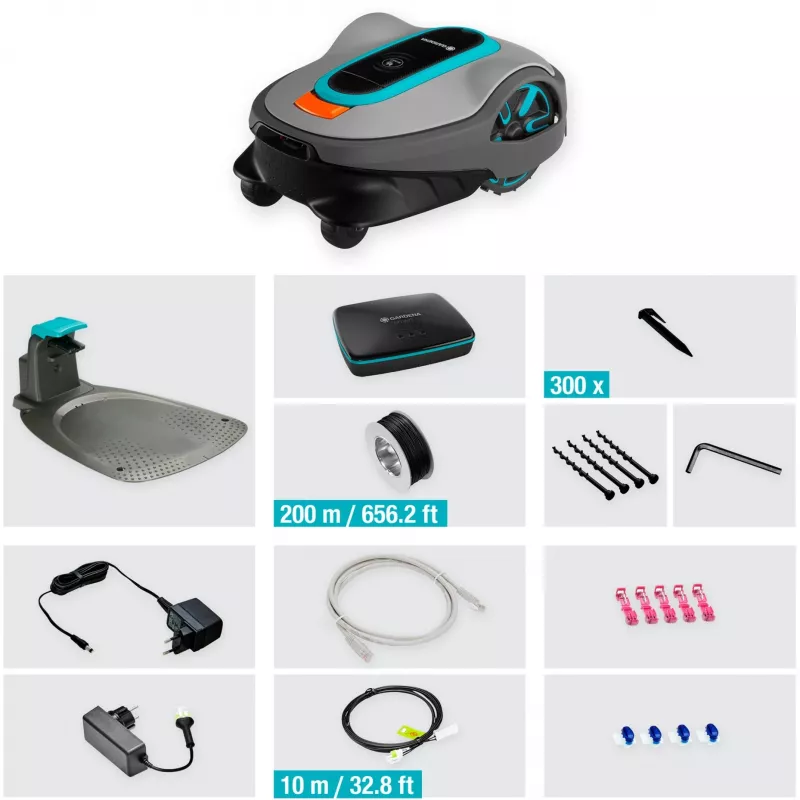 Automatyczna kosiarka do trawy Gardena smart SILENO life