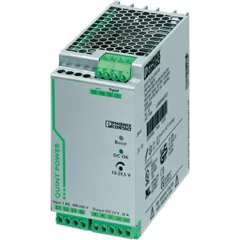 Zasilacz PHOENIX-CONTACT QUINT-PS/3AC/24DC/20 480 W, wejście 320–575 V AC, wyjście 24 V DC