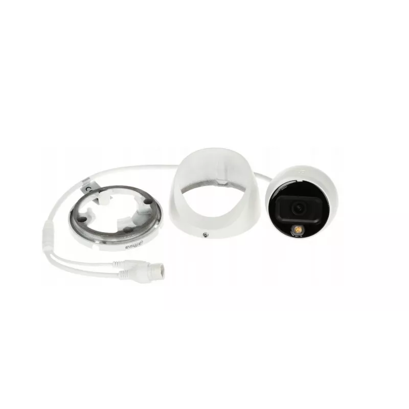 Kamera IP bezpieczeństwa DAHUA IPC-HDW1639T-A-IL-0280B-S6 — 8 MP, stałoogniskowy obiektyw 2,8 mm, IR 30 m, IP67, PoE