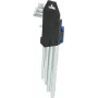KS TOOLS Tools-Machines GmbH Zestaw kluczy kątowych, 9-częściowy, profil Torx, krótki (BT044009)