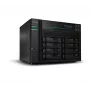 Asustor Lockerstor 10 AS6510T NAS Tower Intel Atom® C3538 8 GB DDR4 0 TB ADM Czarny