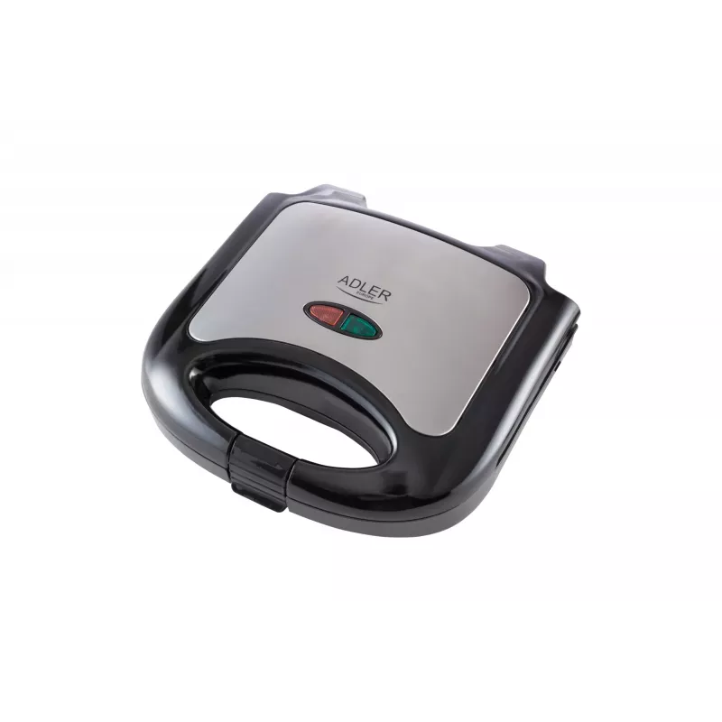 Opiekacz do kanapek Adler AD 3015 750 W czarny srebrny