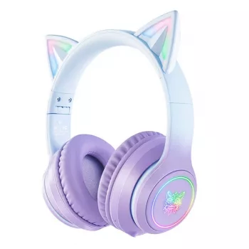 Zestaw słuchawkowy Onikuma B90 Gaming headset Niebieski/Fioletowy