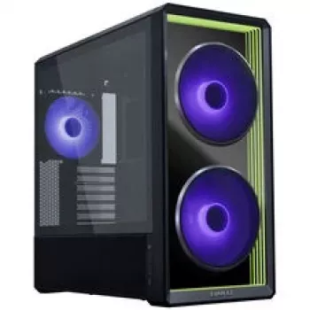 Lian Li LANCOOL 217 INF PC-Obudowa Bundle + 3x UNI FAN SL-INF 120 Reverse Blade Fan - czarny