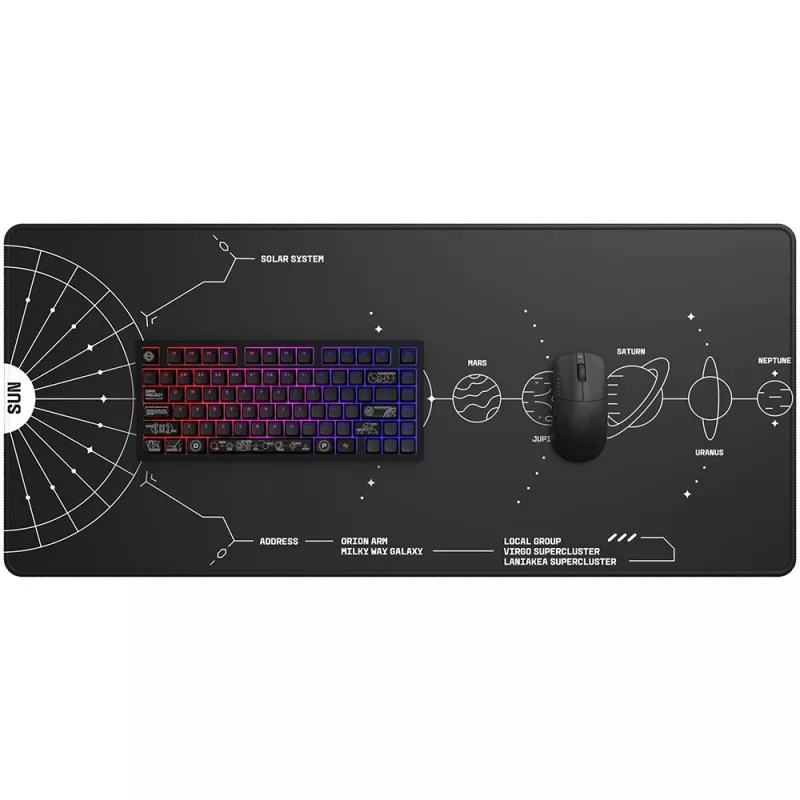 Dark Project ALU81A Terra Nova Gaming Keyboard, ISO, Black