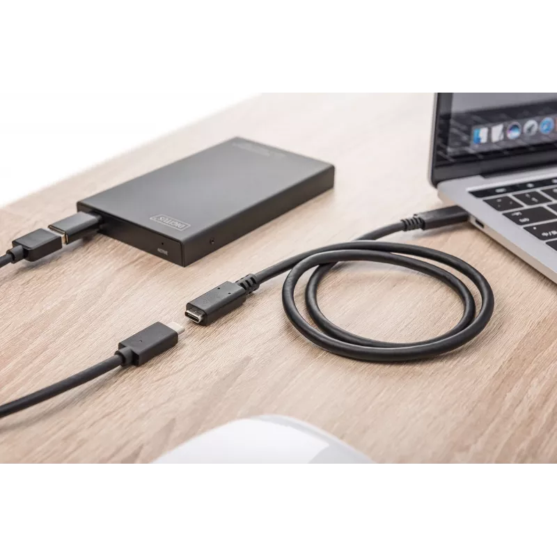 Przedłużacz USB typu C Digitus AK-300210-015-S
