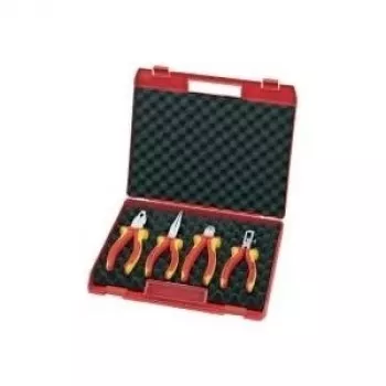 Komplet szczypiec Knipex w kompaktowym pudełku 4 szt. VDE w plastikowym etui