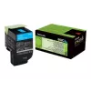 Lexmark 802C wkład z tonerem 1 szt. Oryginalny cyjan