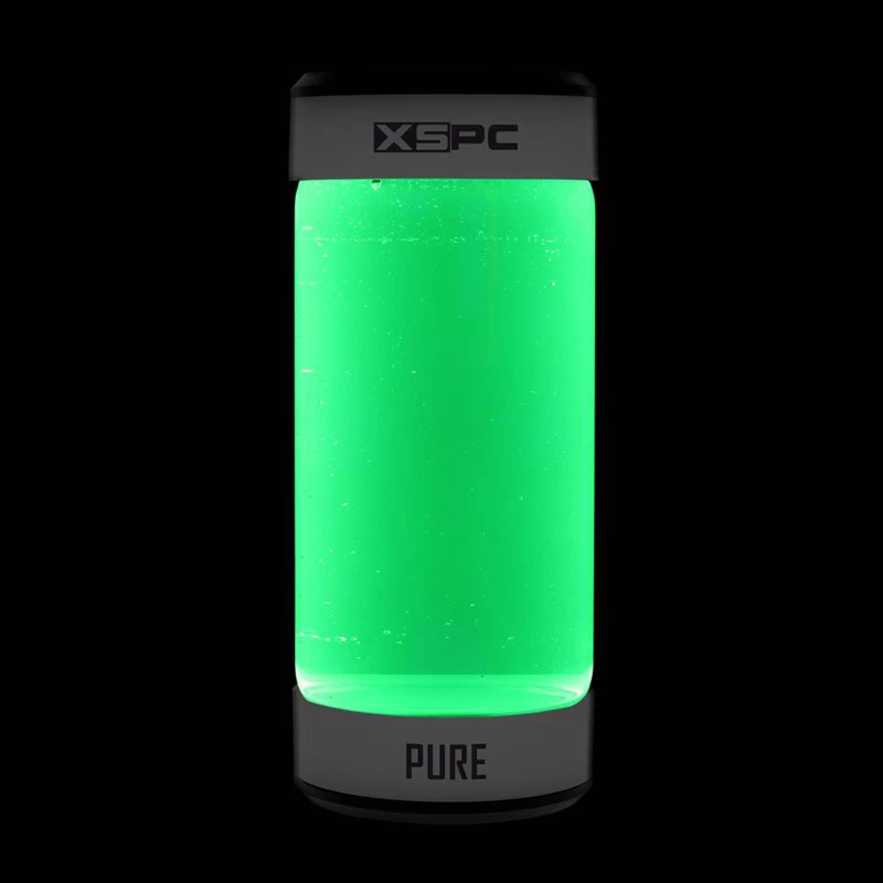 Płyn chłodzący XSPC Pure Coolant 1 L, zielony, reaktywny UV, do systemów chłodzenia cieczą PC