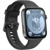 Huawei WATCH Fit 3 4,62 cm (1,82 inch) AMOLED 43,2 mm Cyfrowy 408 x 480 pikseli Ekran dotykowy Czarny Wi-Fi GPS (satelitarny)