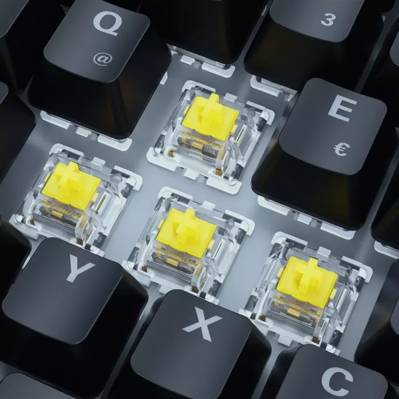 Klawiatura gamingowa Sharkoon SKILLER SGK50 S3 USB QWERTZ niemiecka czarna