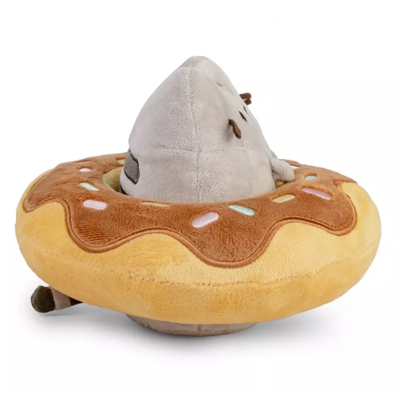Maskotka Pusheen w czekoladowym donucie