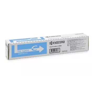 Tusz Kyocera TK-5205C Oryginalny cyjan 2500 stron