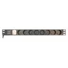 EnerGenie EG-PDU-014-F Rack Power Distribution Unit (8 gniazd FR, 1U, 16 A, wtyczka Schuko, 3 m, kolor czarny)