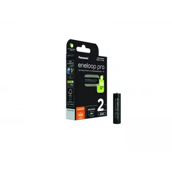 Akumulatory PANASONIC ENELOOP PRO AAA 930 mAh 2 szt. (BK-4HCDE/2CP)