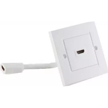 Gniazdo HDMI ShiverPeaks 79510-1 Białe