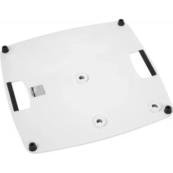 Statyw głośnikowy Omnitronic BPS-3 z białą podstawą — Omnitronic BPS-3