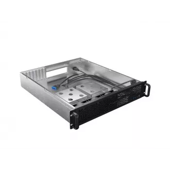 Rack Chassis Lanberg SC01-5202-12B 2U Czarny 3 Wentylatory HDD+SSD