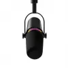 Shure MV7+-K - Mikrofon wykładowy/wokalny z złączem XLR/USB-C, czarny