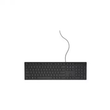 Przewodowa klawiatura DELL - KB216 - norweski (QWERTY) - czarna