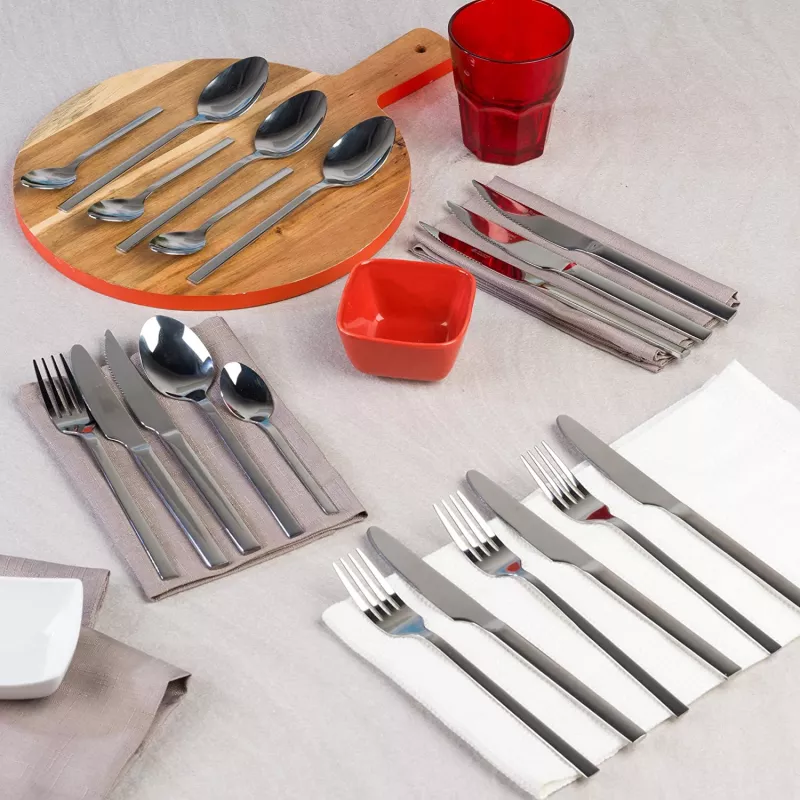 Komplet sztućców Russell Hobbs RH00855EU — 20-elementowy serwis ze stali nierdzewnej
