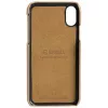 Etui Krusell Sunne 2 Card Cover iPhone XS Max 16,5 cm beżowe