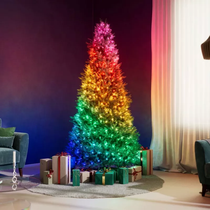 Lampki choinkowe LED Twinkly Candies TWKC100RGB-T 6 M w kształcie świecy