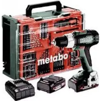 Zestaw wiertarko-wkrętarki udarowej Metabo SB 18 L, 18 V, 2 akumulatory 2,0 Ah (614053710)