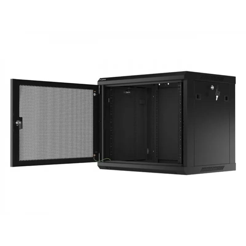Szafa wisząca LANBERG WF01-6409-23B 9U, 60 kg, IP20, 600×450×512 mm, czarna