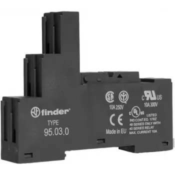 Finder 95.03.0 gniazdo przekaźnika odpowiednie dla serii: Serie 40 1 szt. (95.03.0)