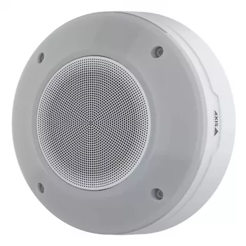 AXIS D4200-VE 2-drożny głośnik zewnętrzny, 365–14000 Hz, 102 dB, rozproszenie 140°, IP66, PoE, biały, montaż na słupie/ścianie