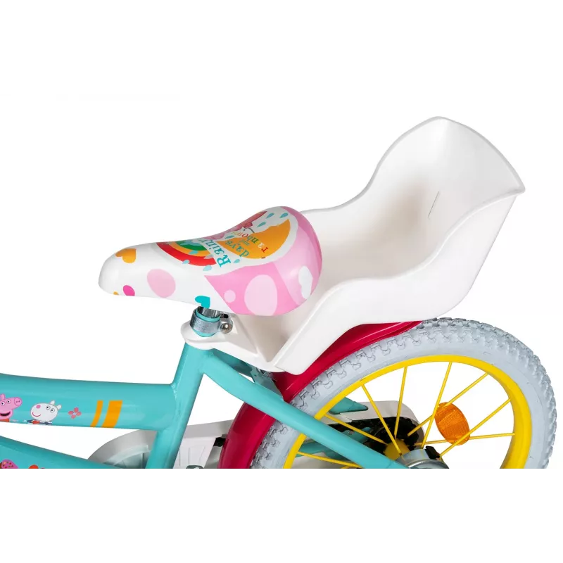 Rower dziecięcy Toimsa TOI1698 16 cali z grafiką Peppa Pig, odpowiedni dla wieku 3–6 lat
