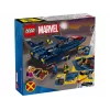 Klocki konstrukcyjne LEGO Marvel Super Heroes X-Jet 76281 z 5 minifigurkami