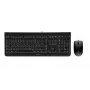 Zestaw klawiatura mysz CHERRY DC 2000 Uniwersalny USB AZERTY Belgijski Czarny