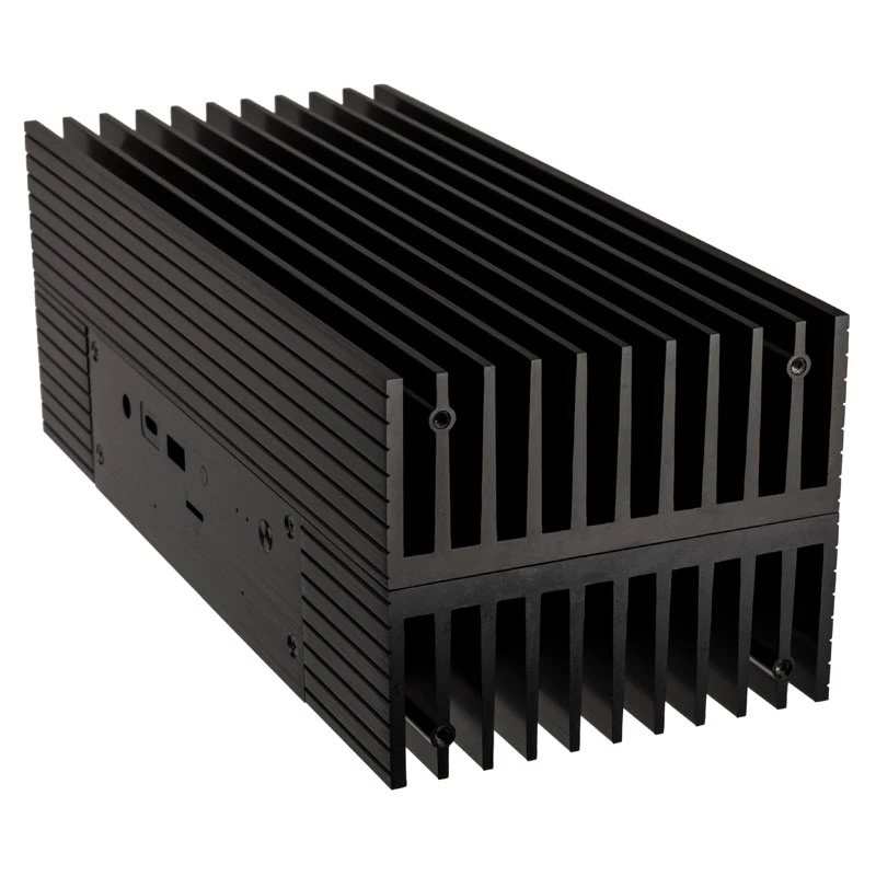 Akasa Turing A50 MKII - Ultrakleiner Formfaktor (USFF) - PC - Schwarz - Aluminium - Heimbüro - Kensington